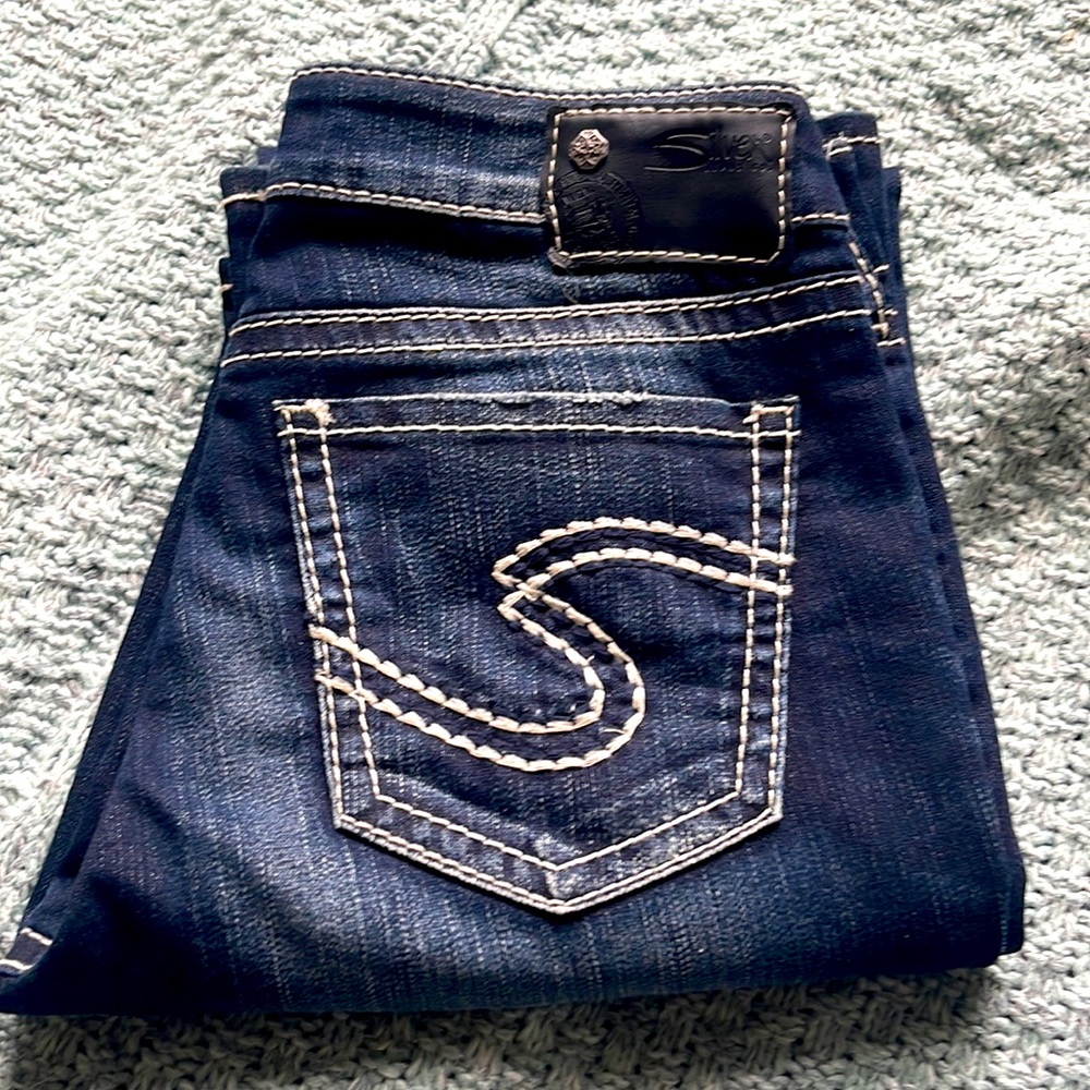Never worn Silver Suki High slim Boot jeans